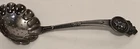 ANTIQUE GORHAM MEDALLION STERLING SILVER PIERCED BOWL LADLE 1864 FREE SHIPPING
