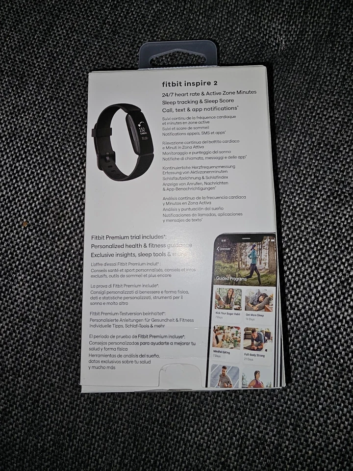 Fitbit Inspire 2 Aktivitäts-Tracker - Schwarz - Bild 4 von 4