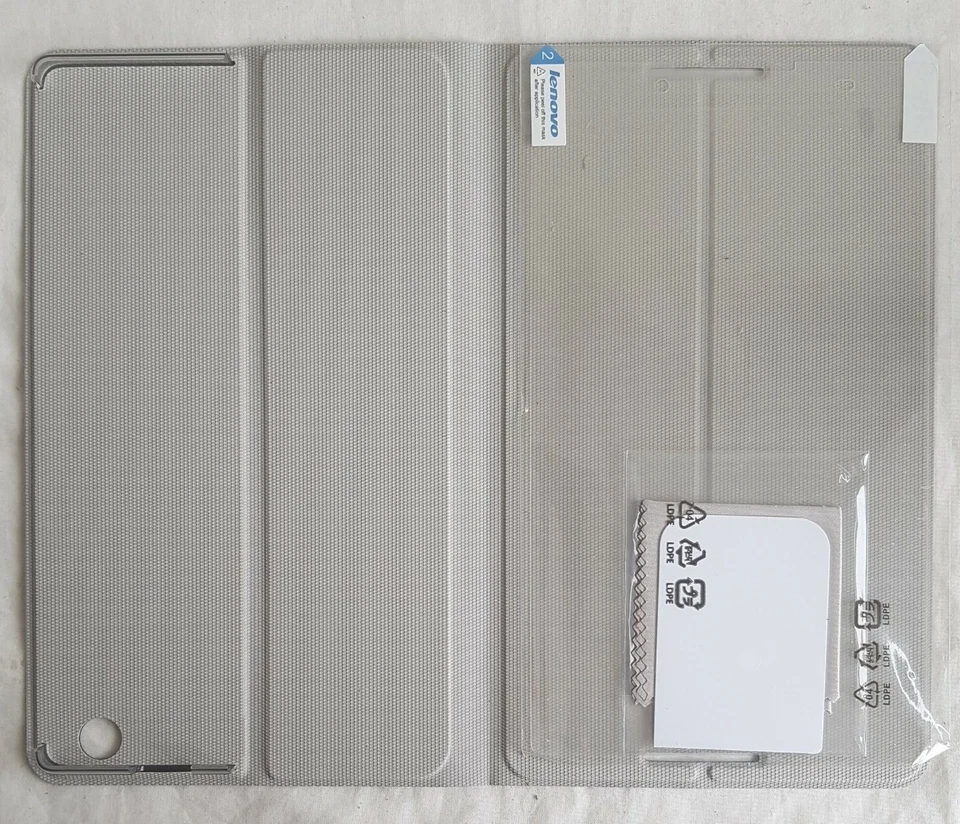 Lenovo 8'' Inch Tab2 A8-50 Tablet Folio Case Stand & Screen Protector In Grey - Image 2 of 4
