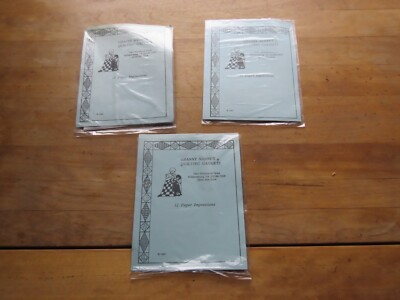 3 Different Stocking Patterns Paper Impressions  Granny Nanny's Quilting Gadgets