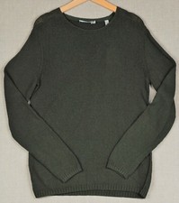 M230 NWT VINCE COTTON TEXTURED PULLOVER MEN SWEATER SIZE S, M, L, XL GREEN 295