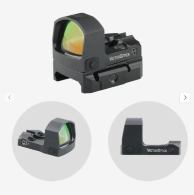 Vector Optics SCRD-M43 Frenzy-S 1x17x24 MOS Multi Reticle - Leuchtpunktvisier