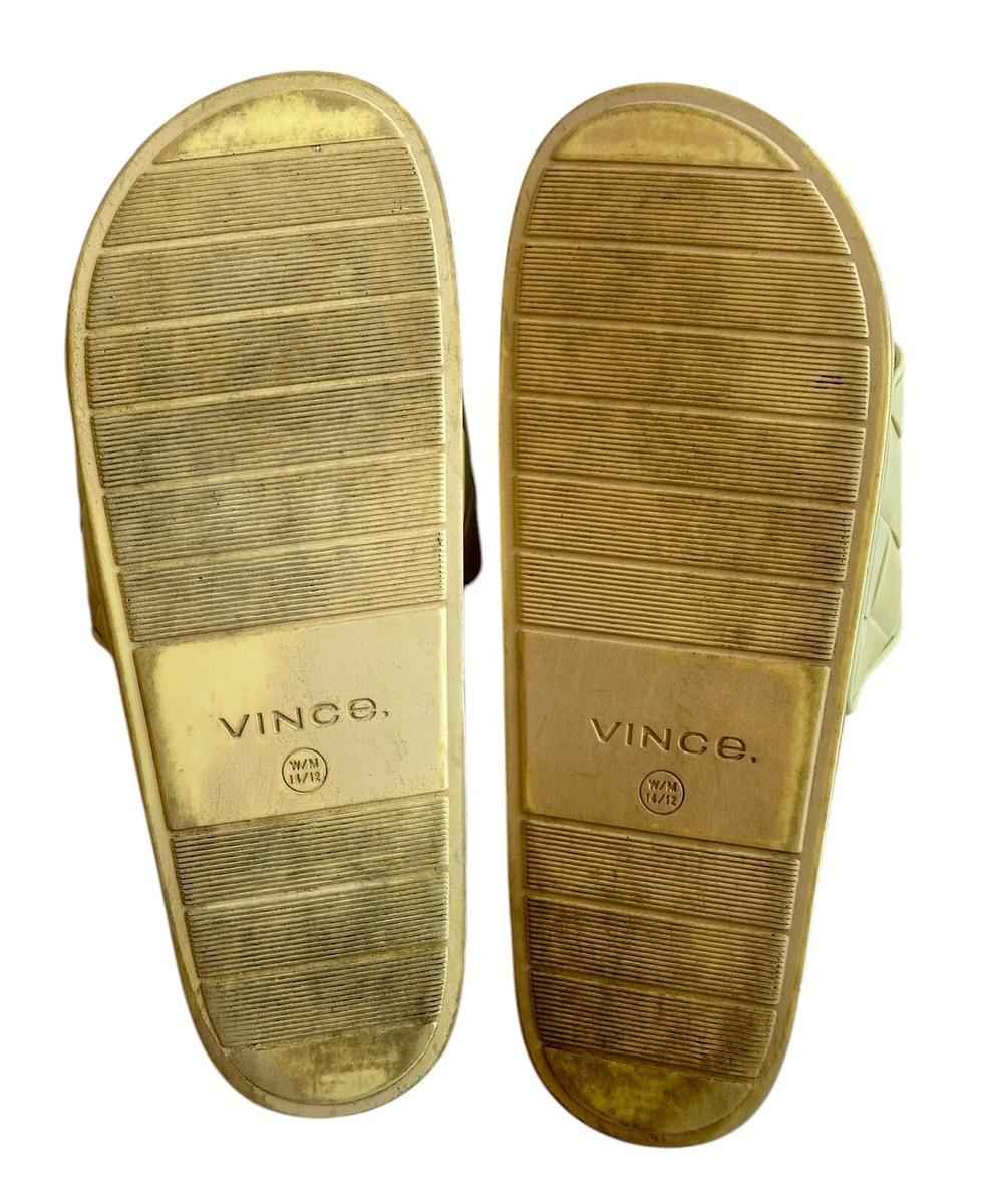Vince Watley Eva Waterproof Sandals/ Slides, Cream, Mens  display picture 3