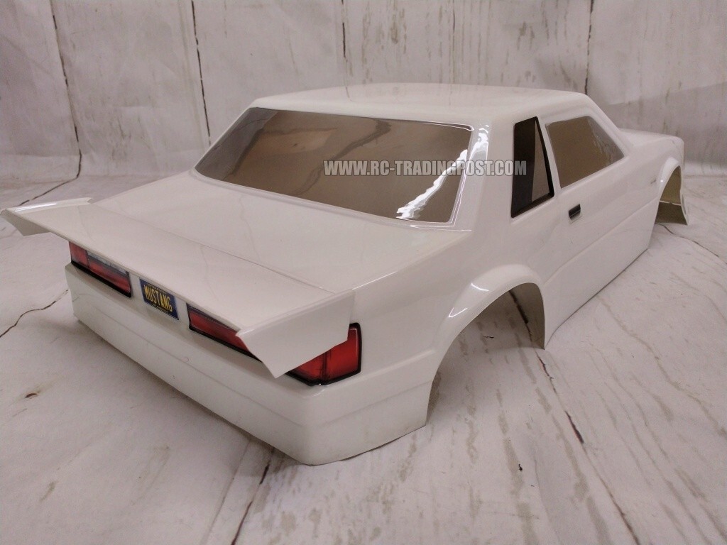 ラジコン ボディ 1/10 マスタング フォックスボディ 1991 MUSTANG FOX BODY Custom Painted RC Body 1/10 WB 12.7