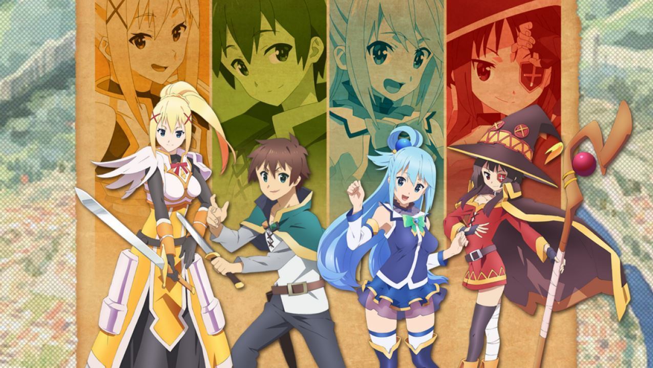 KonoSuba Kono Subarashii Complete Season 1 & 2 DVD 22 Eps + Movie English  Subs