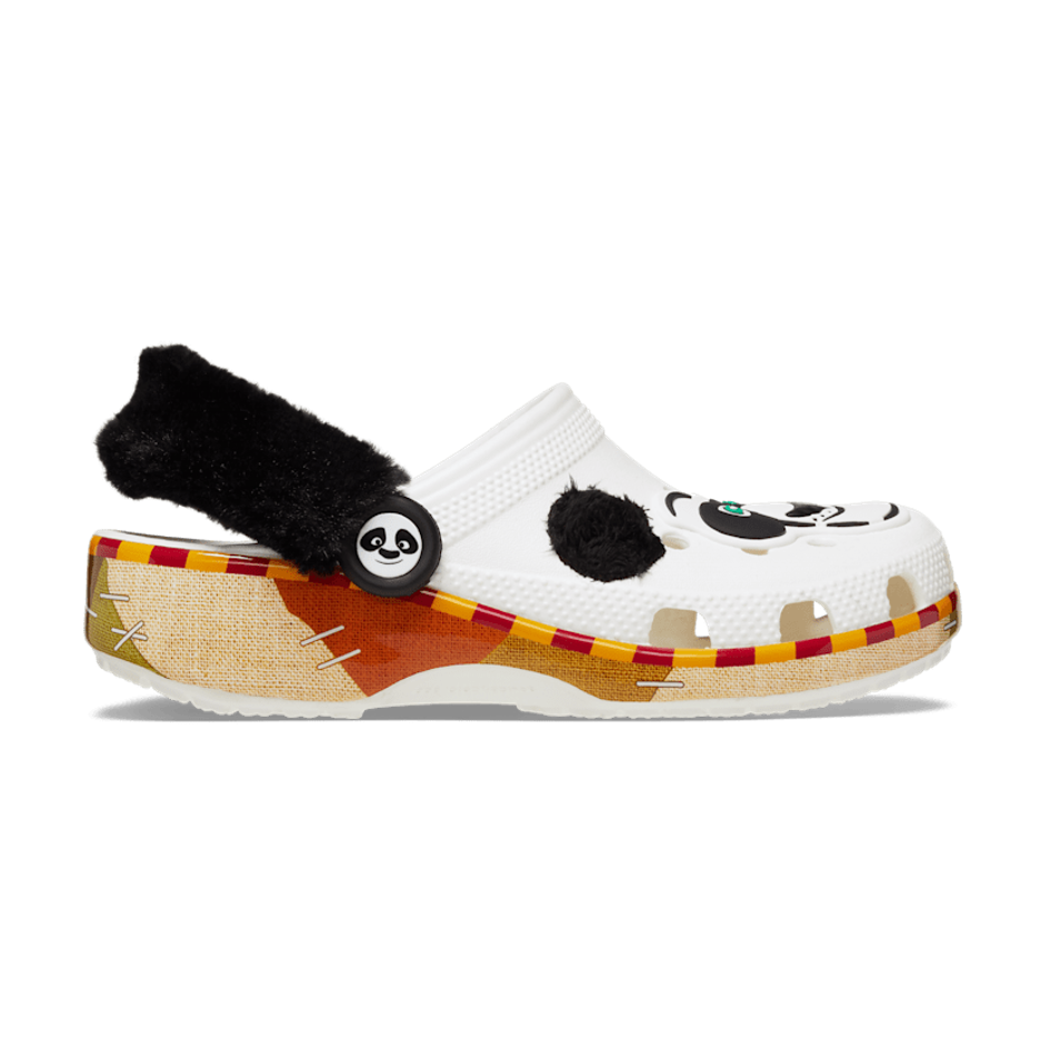 箱 NEW CROCS KIDS CROCS KIDS KUNG FU PANDA CLASSIC CLOG 209463 WHITE