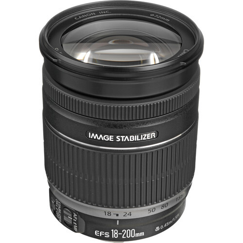Canon EF-S 18-200mm f/3.5-5.6 IS Lens - Picture 1 of 4