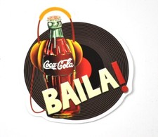 Coca-Cola Coke USA Aufkleber Sticker Decal - Motiv: Flasche Baila!