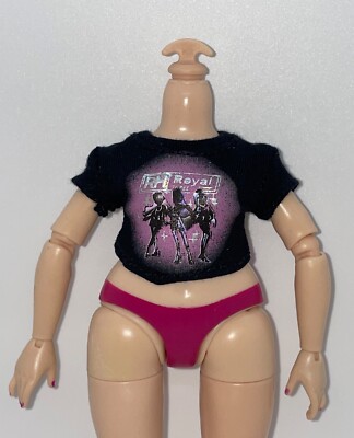 Rainbow High Vision Royal Three Tessa Park Doll Outfit Concert T-Shirt Crop Top