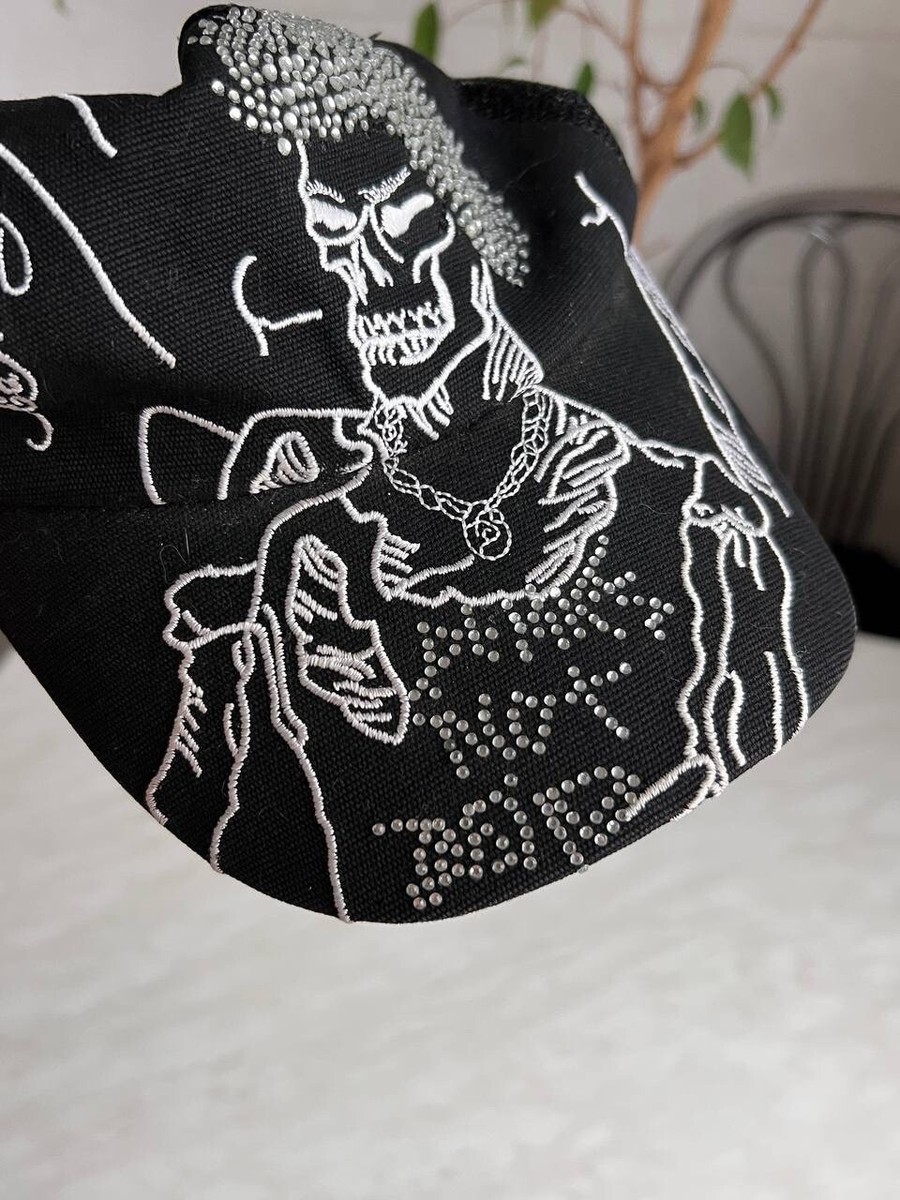 Ed Hardy Punks Not Dead Siberia Black Snapback Trucker Cap
