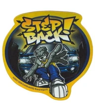 2003 ODM Pitbull / SUV Vending Machine Sticker - Step Back!