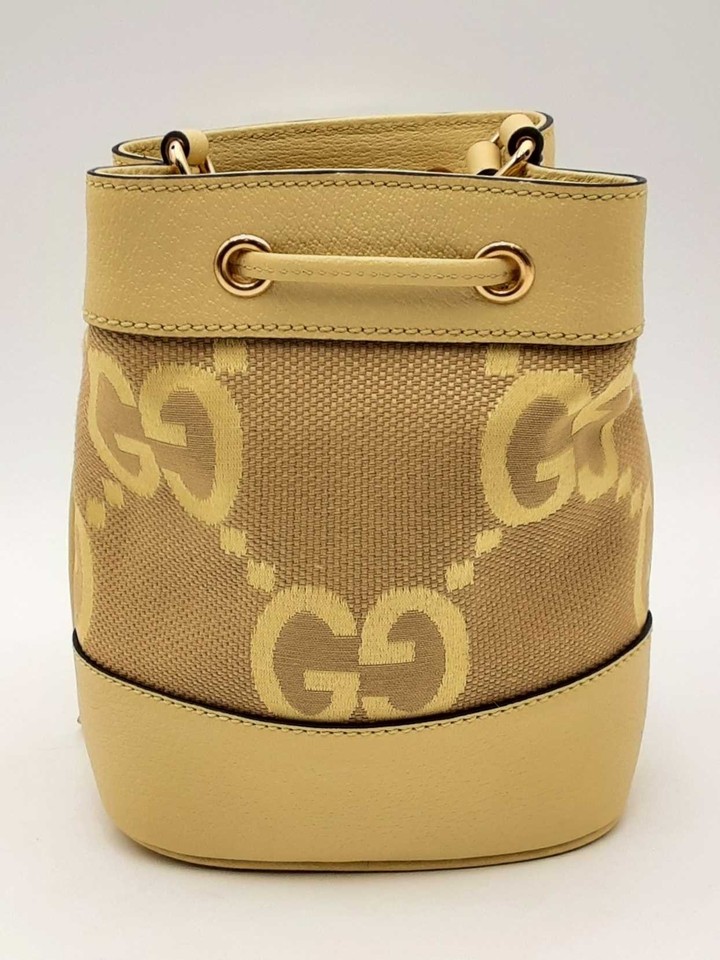Gucci Ophidia Gg Bucket Bag In Yellow Eb0924cxzsa eBay