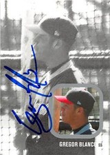 Gregor Blanco autographed Baseball Card Atlanta Braves, FT 2002 Just Minors #10