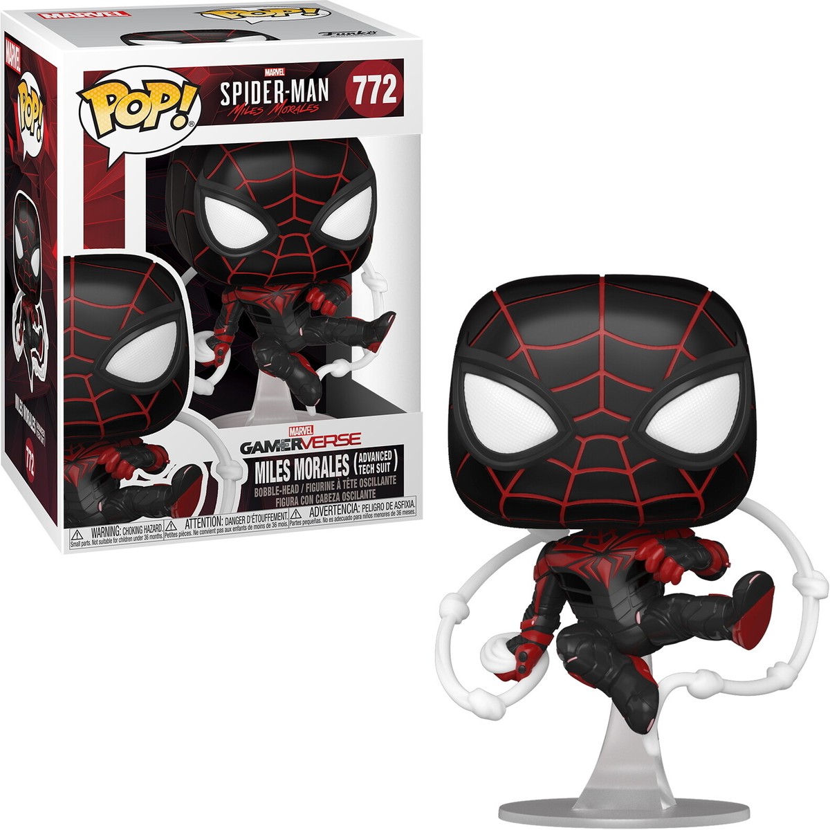 Marvel Spider-Man - Miles Morales (Advanced Tech Suit) 772 - Funko
