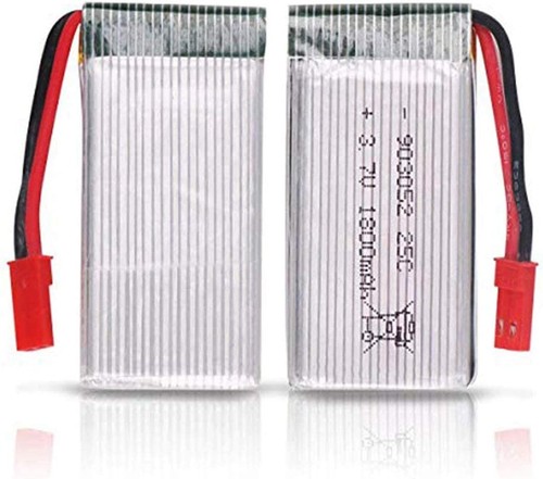 1800mah 3,7V Lipo Akku 25C JST Stecker mit Ladegerät für RC Quadcopter Drohne - Bild 15 von 62