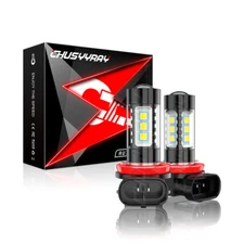 For Honda Pilot Sport Utility 4-Door 3.5L 2006-2018 Pair H11 LED Fog Light Bulbs