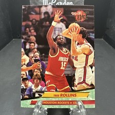 1992-93 Fleer Ultra Tree Rollins #272 Houston Rockets
