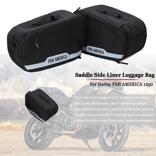For PAN AMERICA 1250 PA 1250S 20212022 Saddle Side Liner Luggage