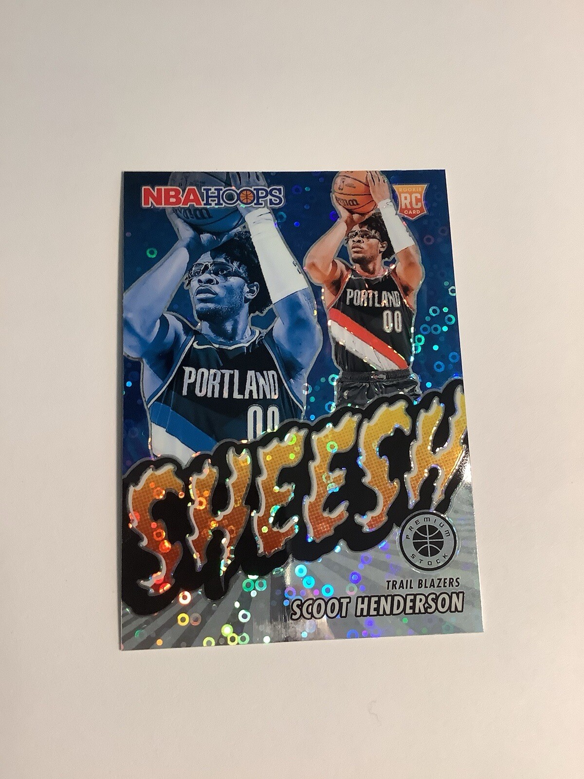 2023-24 Scoot Henderson NBA Hoops Premium Disco Sheesh