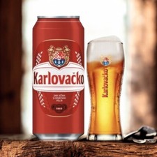 12 Dosen Karlovacko Bier aus Kroatien 500ml