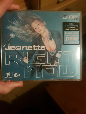 Original CD Jeanette Biedermann Right Now Single CD DTM Version Musik Pop