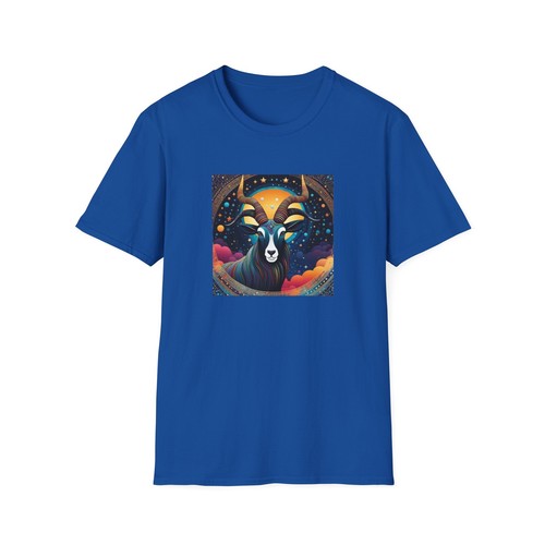Mystical Goat Unisex T-Shirt, Astrology Shirt, Zodiac Apparel, Unique Gift, - Picture 38 of 53