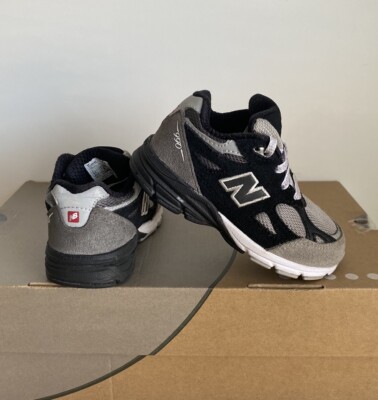 Limited Ed🔥New Balance 990v3 x DTLR GR3YSCALE Toddler Sneaker