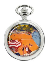 French Riviera Pocket Watch