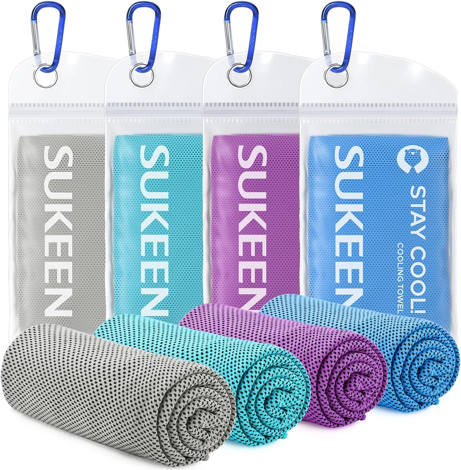 [  4  Pack ]  Cooling  Towel (  40 