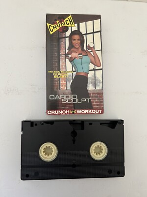 Crunch Cardio Sculpt Workout Violet Zaki VHS | eBay