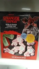 Stranger Things 4~Rink-O-Mania Cookie Kit~Roller Skate Cookies~Limited Time~9 oz