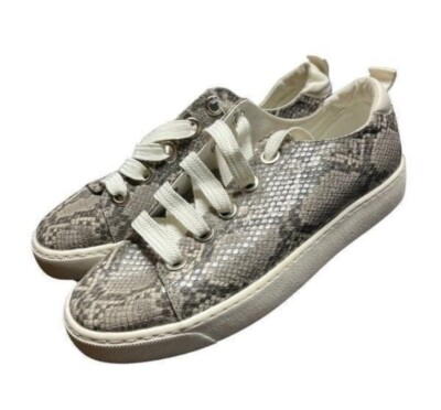 Stradivarius ASOS Faux Snake Skin Sneakers Sz 40 US 9 NWT