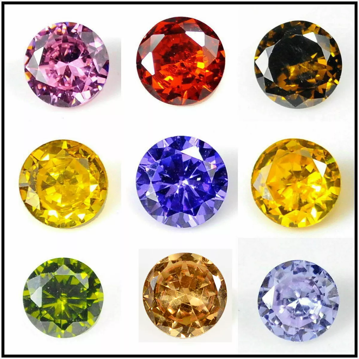 Cz loose best sale stones