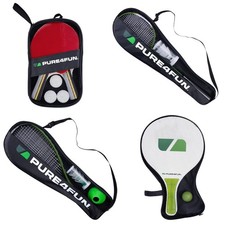 Pure4Fun Raquette SPORTS Jeux Extérieur Fun Badminton Crossminton Table Tennis