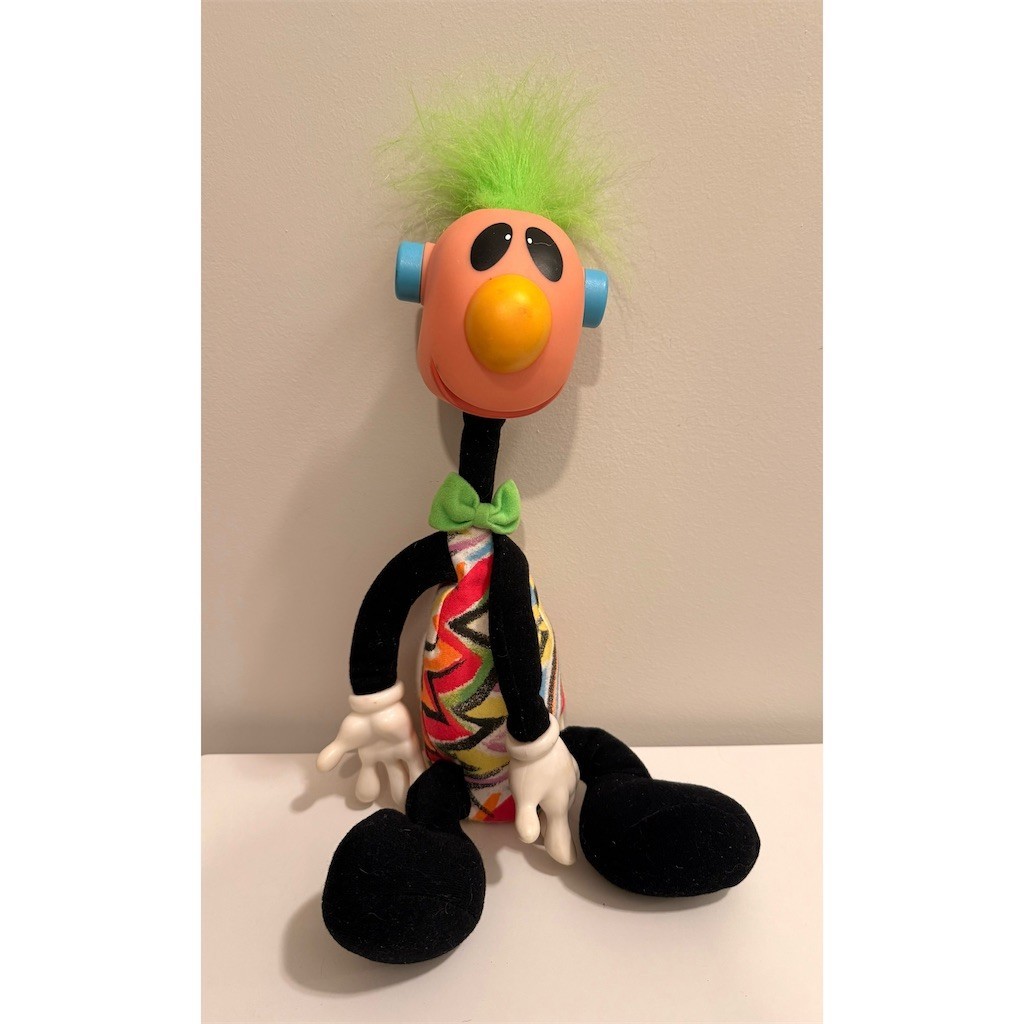 ERTL Jibber Jabber Jibba Jabba Talking Noisy Plush Doll Green
