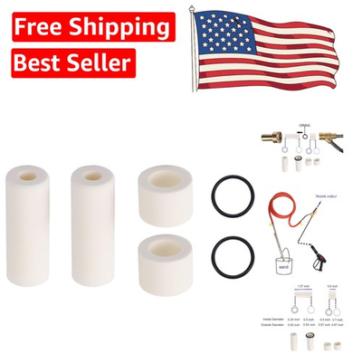#ad 2 Pack 5000 PSI Pressure Washer Sandblasting Nozzle for Ultimate Cleaning Power $20.69