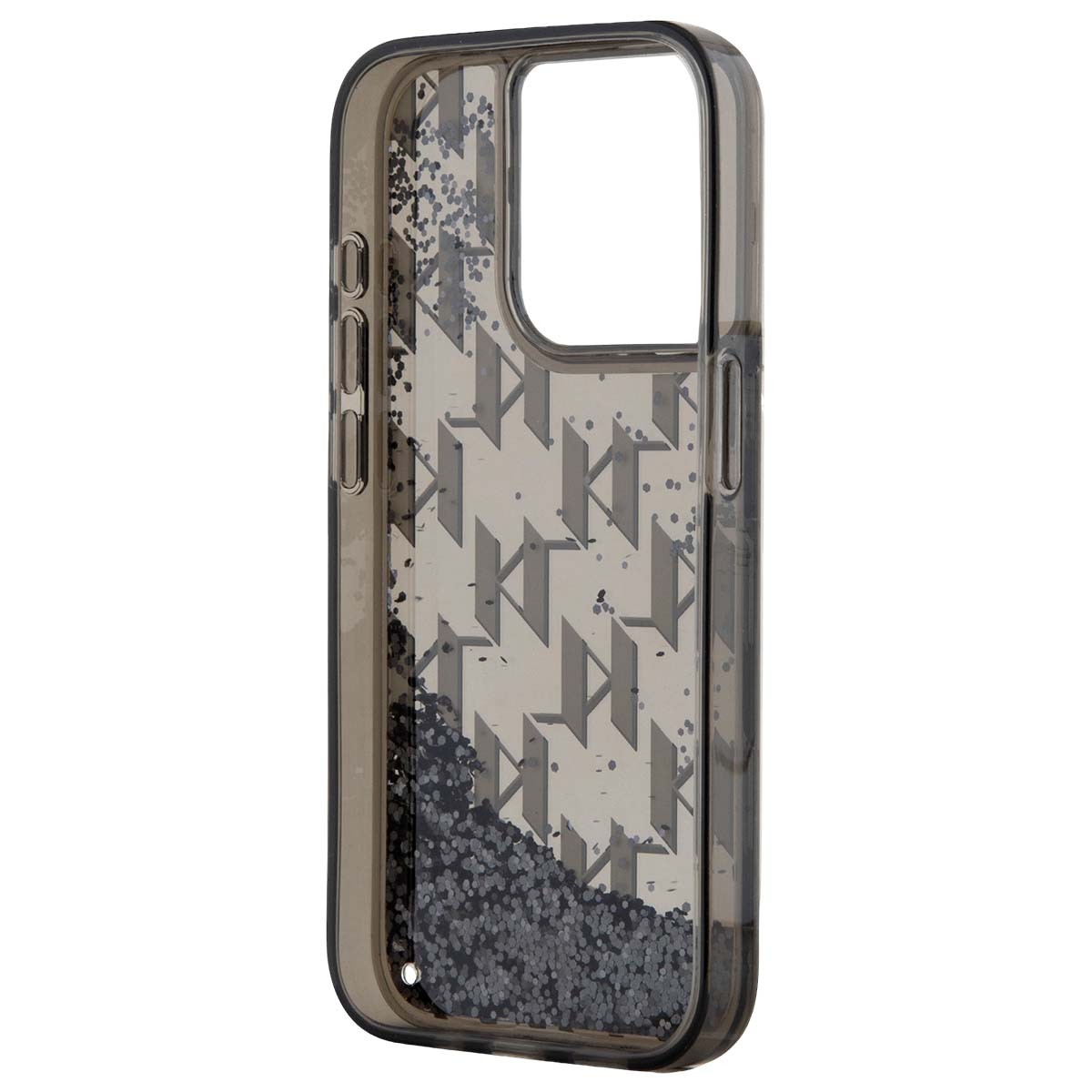Coque paillettes iPhone 15 Pro Max anti-choc avec fluide dynamique