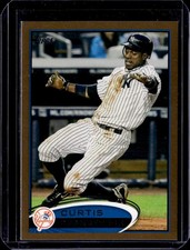 2012 Topps Curtis Granderson #290 Gold 0086/2012