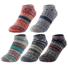 Womens Ankle Socks Cotton Low Cut Athletic Socks for Hiking Running 6-11