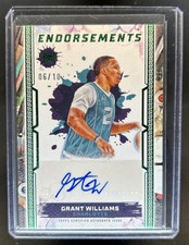 2023-24 Topps Motif Grant Williams Endorsements Auto Windsor Green #/10 Hornets