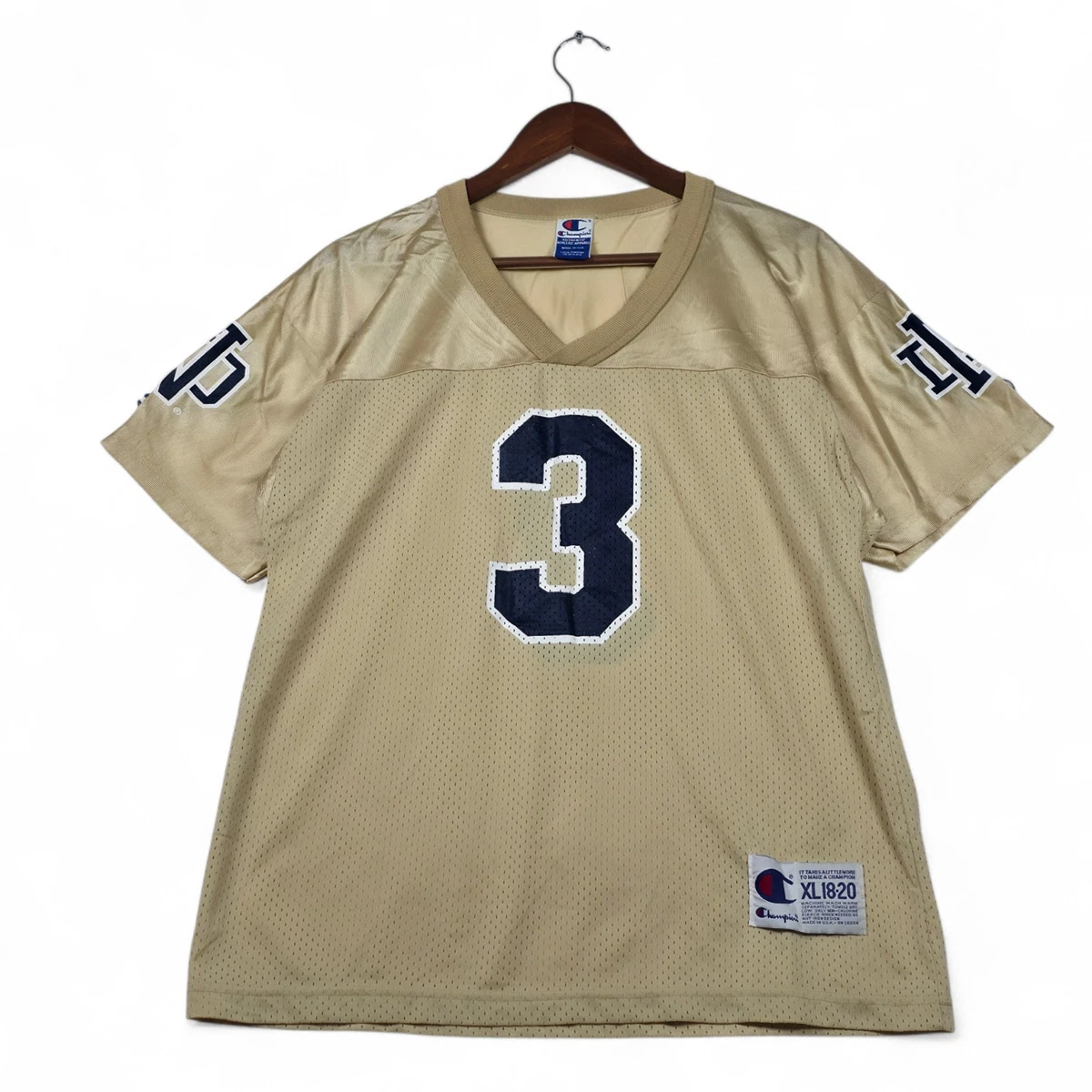 Maillot Vintage Homme Notre Dame Fighting Irish – Colosseum Baseball – Taille XL Bleu