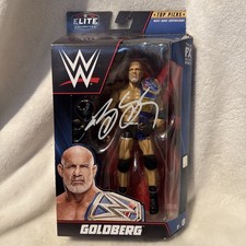 WWE Bill Goldberg Signed Mattel Elite Wrestling Figure Autograph JSAWITNESS COA