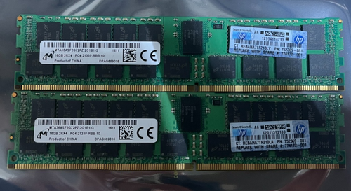 Barrette Mémoire Serveur Micron 32GB DDR4 - 2Rx4 PC4-2400T-RBB-11 - ECC