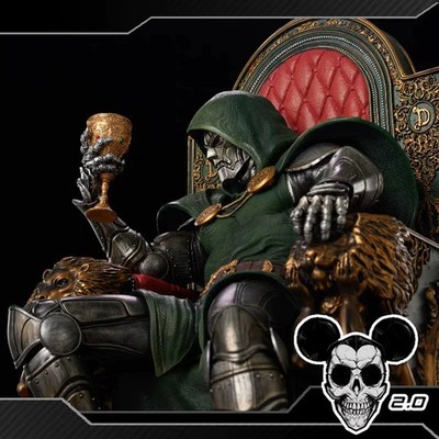 SDZ Studio Doctor Doom Victor von Doom 1/4 Statue Figure Collectible 27'' Model