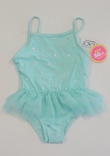 Baby Girls Infant Toddler 18-24 Months 2T UPF 50 Bathing Suit Swimsuit 1 Piece