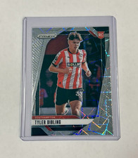 2024-25 Panini Prizm Premier league Soccer Tyler Dibling Lazer Prizm Rookie Card. rookie card picture