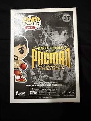 RARE SDCC 2015 Funko Pop Asia Team Manny Pacquiao Pacman Boxer