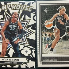 Panini 2025 Donruss WNBA A'ja Wilson Las Vegas Aces My House Lot 2 #5 #82