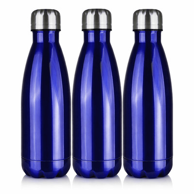 Edelstahl Thermosflasche 3 Set Trinkflasche Isolierflasche Wasserflasche Outdoor