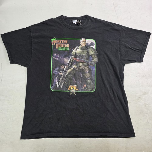 Vintage Monster Hunter International Miniatures Game Promo Epic T-Shirt Men's XL